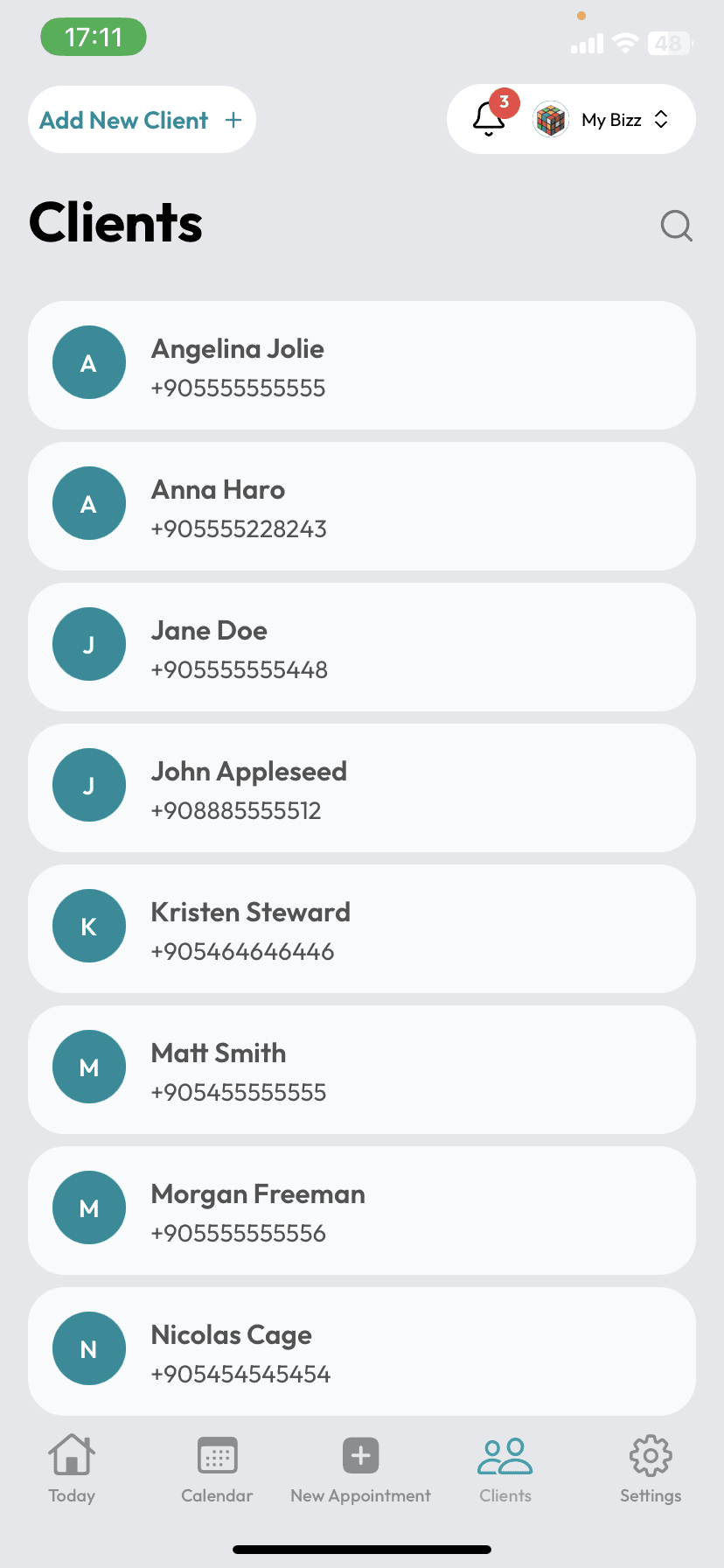 Calemio Clients